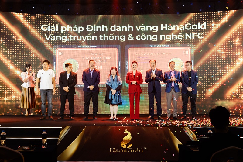 HanaGold chính thức công bố giải pháp định danh vàng - Tiên phong chuyển đổi số cho ngành kim hoàn